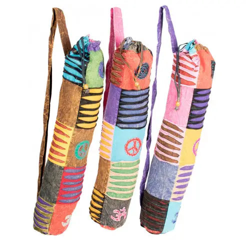 Boho etno torba od patchwork tkanine s vezenim detaljima